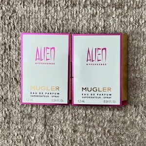 ❗️LAST 1❗️🩷5 For $25🩷 MUGLER ALIEN HYPERSENSE Women’s Fragrance Sample Bundle